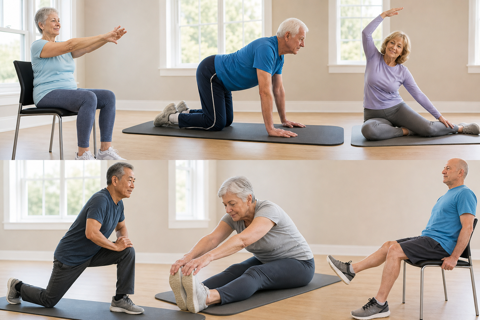 7 Low-Impact Exercises to Improve Mobility After 60