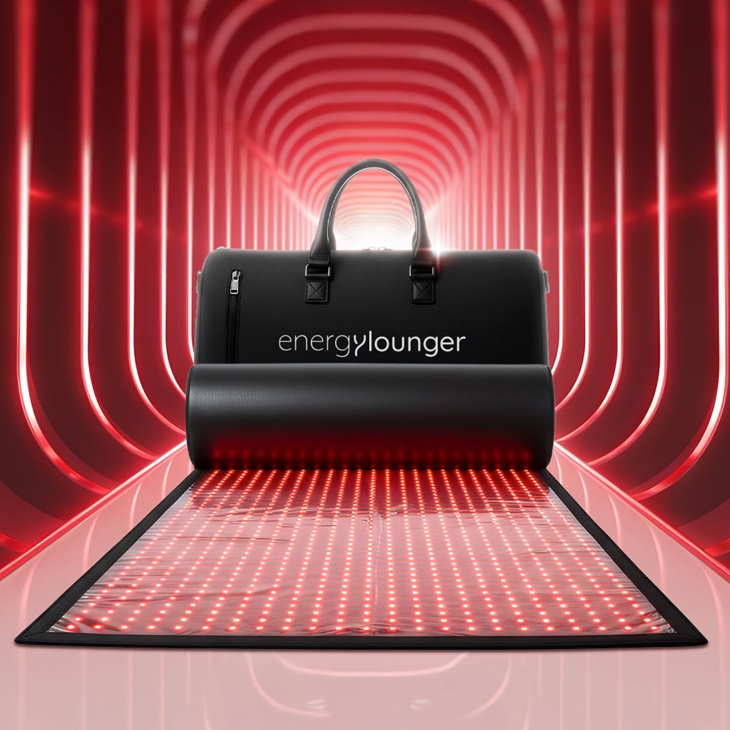 EnergyLounger Blanket, Full-Body Red & Infrared Light Blanket + FREE Travel carry case