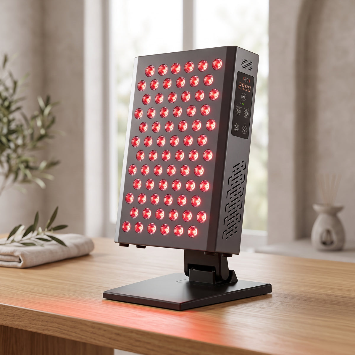Red Light, Red near Infrared LED Panel, 72 Quad Chip Flicker Free Leds, Ultra Series, Grade Device - Popular