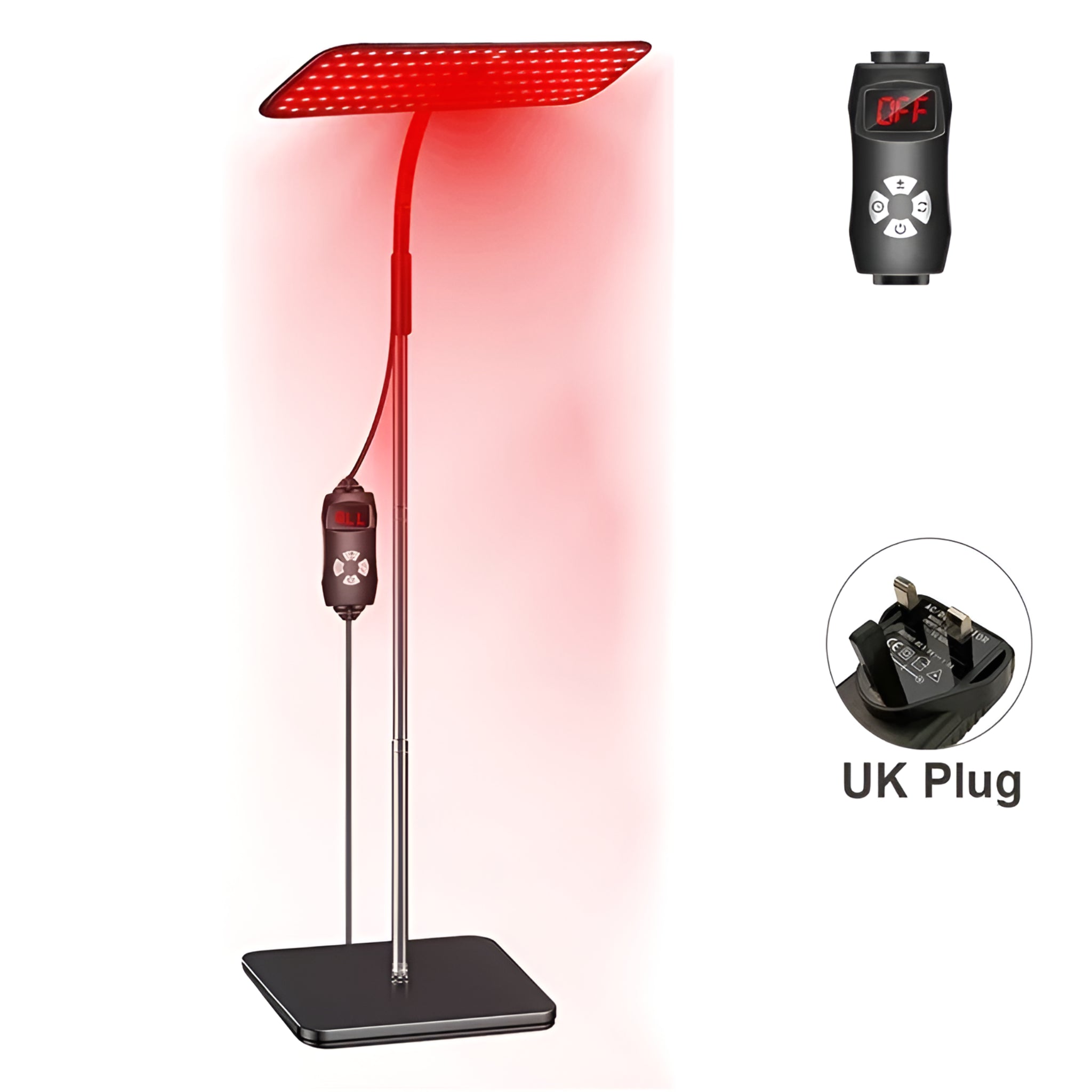 660Nm 850Nm LED Red Light Panel with Stand near Infrared Lamp Devices for Body Muscle Relax and Skin Care