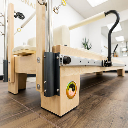 Nano Elite Half Trapeze - Adjustable Studio Pilates Reformer with Tower - RE09