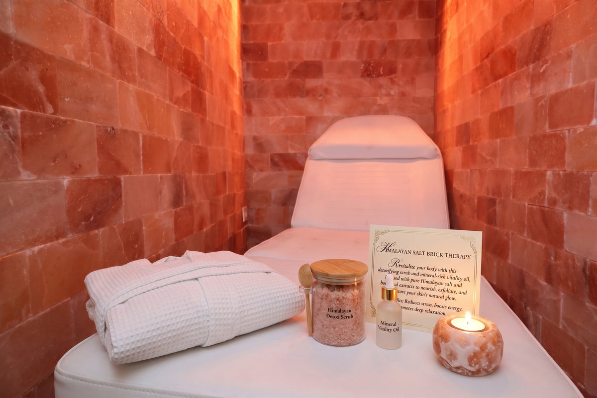 Himalayan Salt Room  8' x  4' Surface Area - 32 Sq feet - 4"x8"x2"