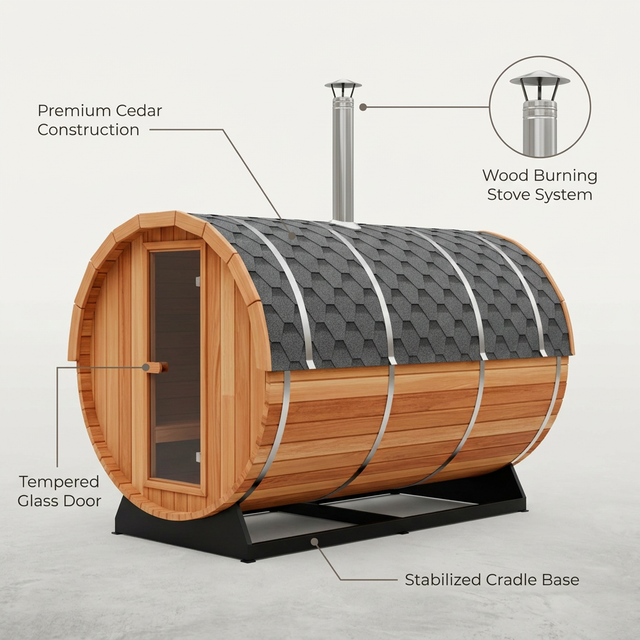 Barrel Saunas