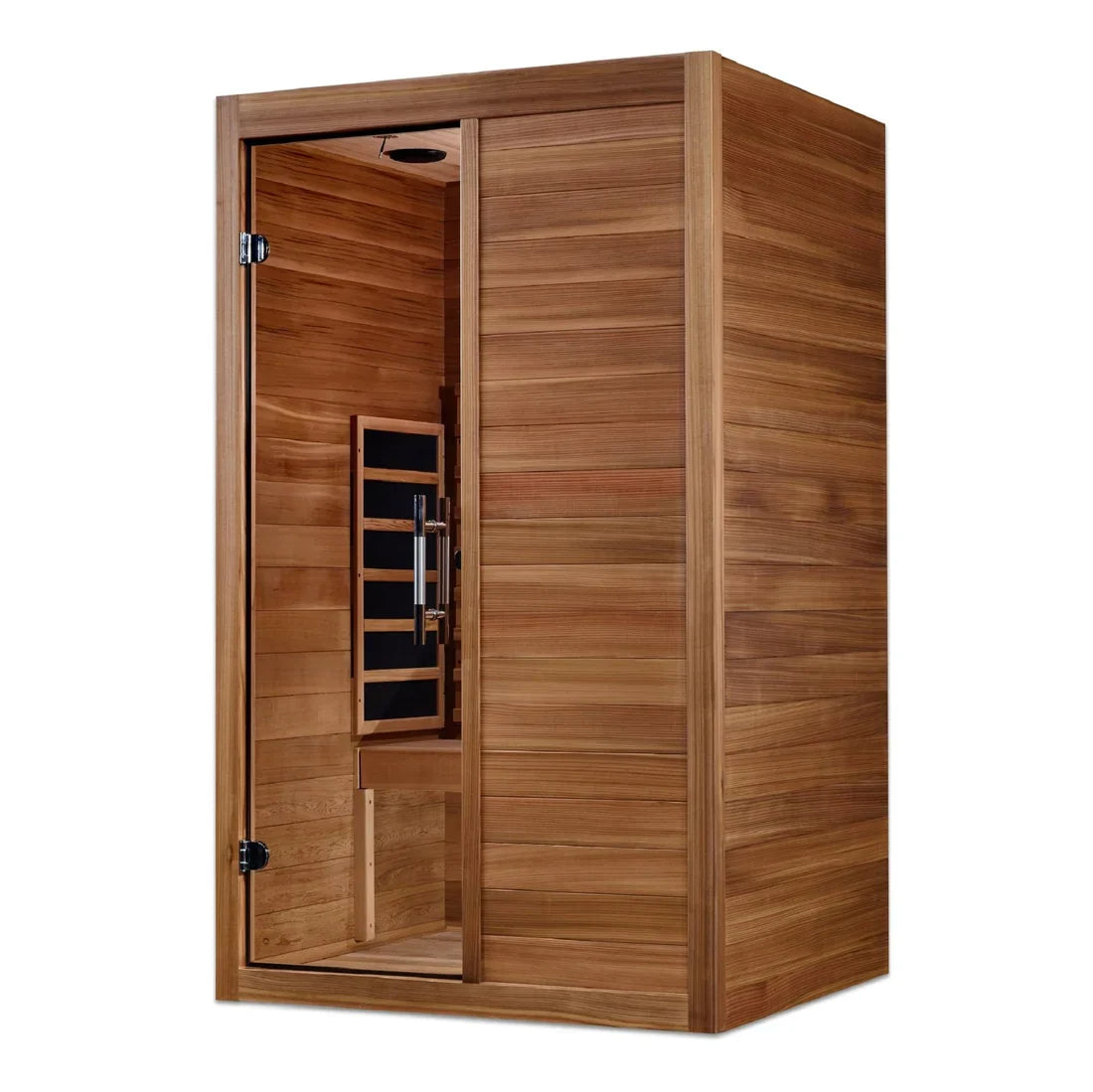 Maxxus S-Line 2-Person Infrared Sauna Full Spectrum with Pacific Cedar